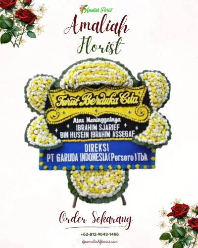 Papan Bunga Duka di Supiturang